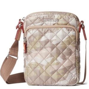 MZ Wallace Micro Metro Crossbody Blush Camo
